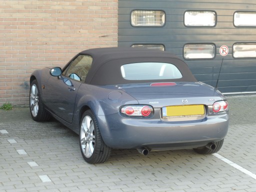Cabriokap Mazda MX5 NC bruin Stayfast stof