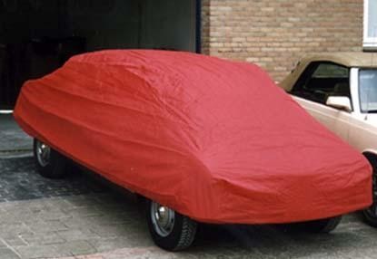 Auto afdekhoes binnengebruik rood L