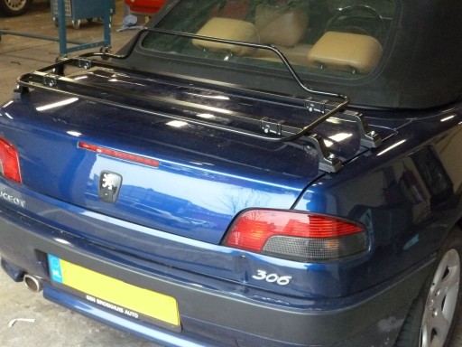 Bagagerekje Peugeot 306 zwart Spring