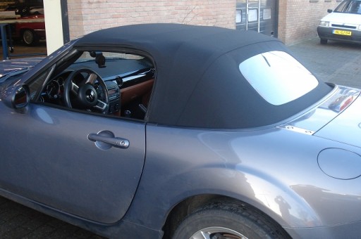 Cabriokap Mazda MX5 NC zwart Stayfast stof