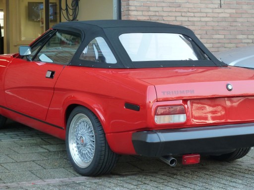 Cabriokap Triumph TR7 / TR8 Stayfast zwart