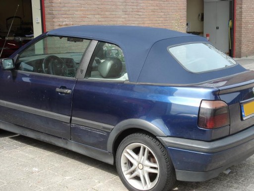 Cabriokap VW Golf III & IV Twillfast blauw