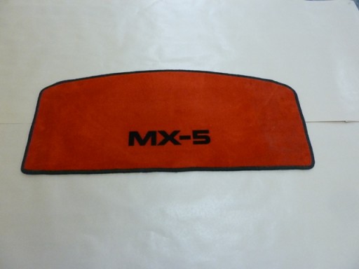 Hoedenplank bedekking Mazda MX-5 NA/NB rood/zwart