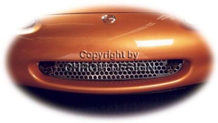 Koelgrille, NB, RVS, 20mm uitspari