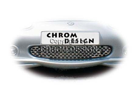 Koelgrille, RVS, NB, 15mm rechthoe