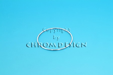 Lichtschakelaar omranding (chroom)