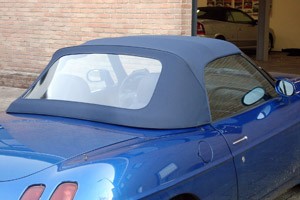Softtop Fiat Barchetta, Sonnenland A5.0 blauw
