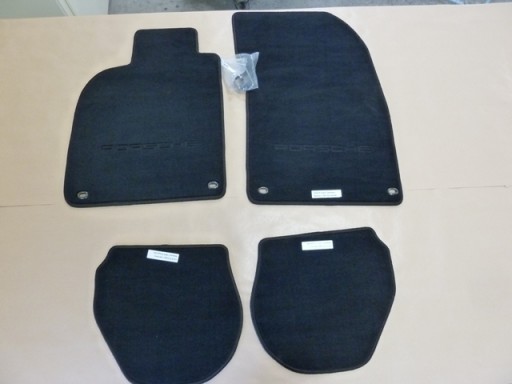 Vloermatten Porsche 911,964 zwart