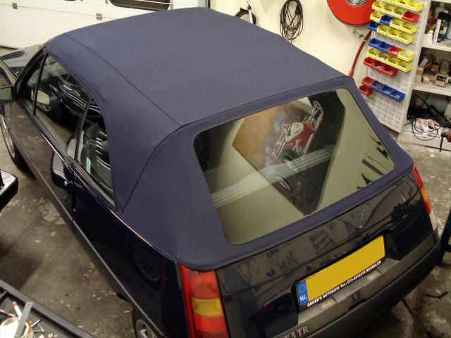 Renault 5 EBS, softtop Sonnenland Classic blauw
