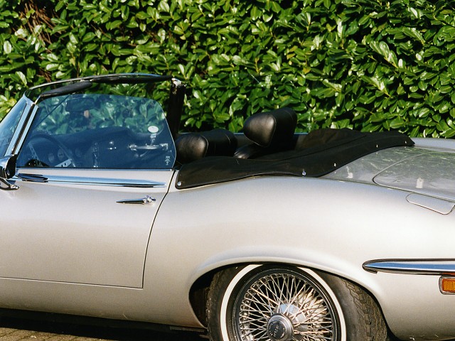 Jaguar E-type S3 kaphoes Stayfast zwart