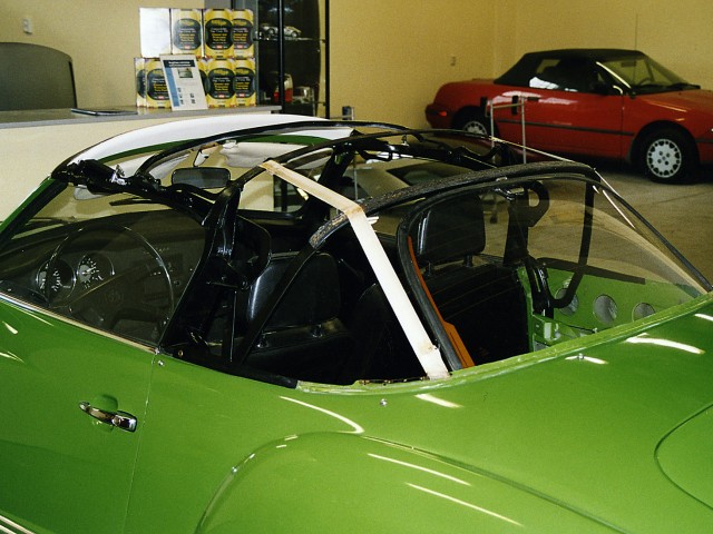 VW Karmann Ghia cabriokapframe