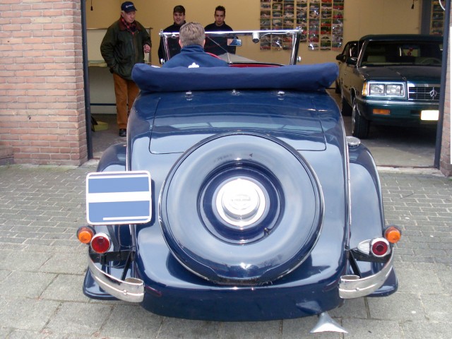 Peugeot 6-1 kaphoes Sonnenland Classic blauw