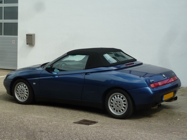 Alfa Romeo 916, softtop Stayfast zwart (10)