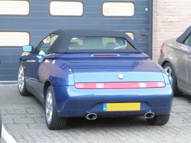 Alfa Romeo 916 softtop Stayfast zwart  (1)