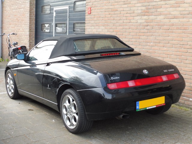 Alfa Romeo 916 softtop Stayfast zwart (2)