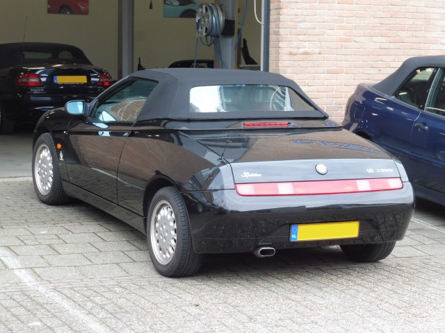 Alfa Romeo 916 softtop Stayfast zwart  (2)
