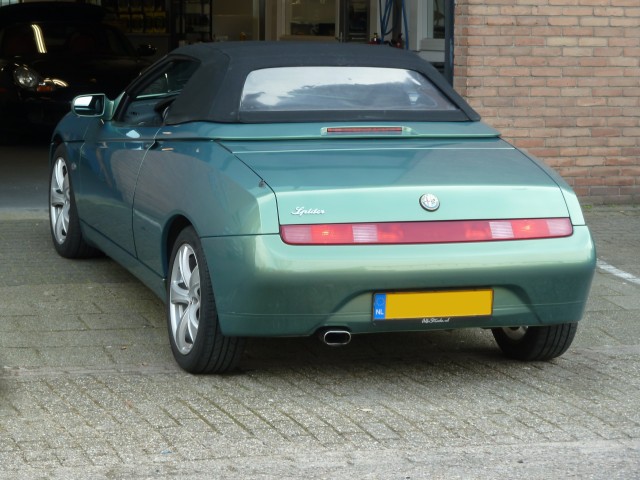 Alfa Romeo 916, softtop Stayfast zwart (4)