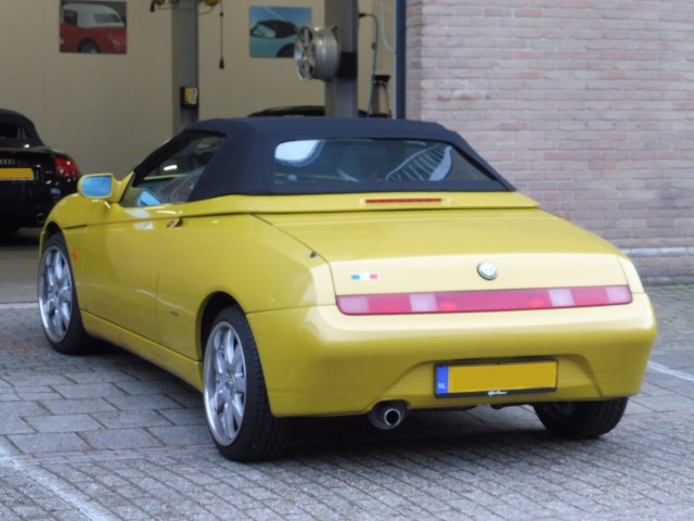 Alfa Romeo 916 softtop Stayfast zwart (6)