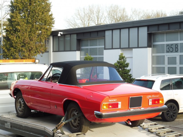 Alfa Romeo Spider softtop Sonnenland A5 zwart (7)