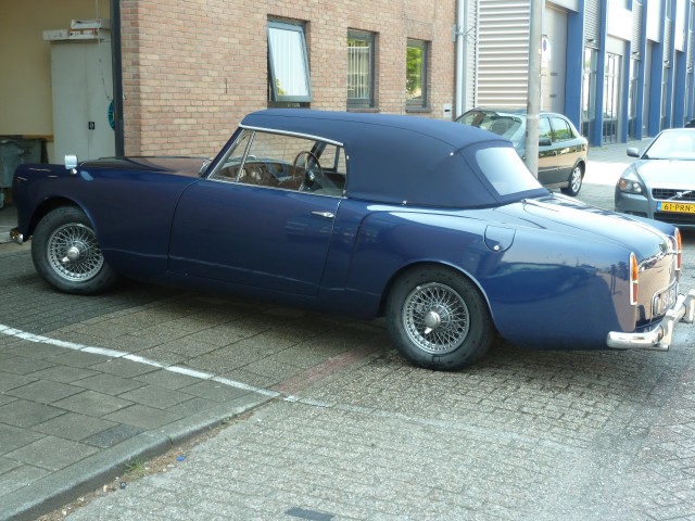 Alvis 1966, softtop Sonnenland Classic blauw