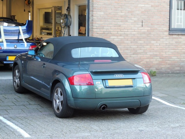 Audi TT '95 - '05, softtop Twillfast zwart (7)