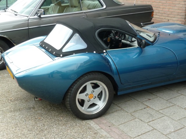 Ginetta G32 Spider, softtop Sonnenland Classic zwart (17)