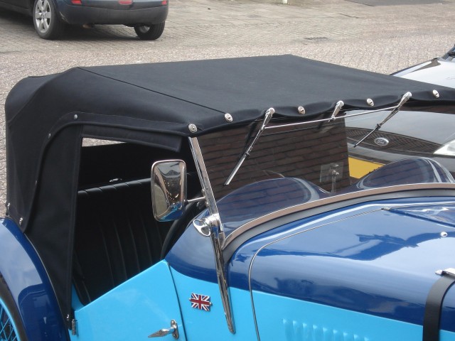 MG-TD, softtop Stayfast zwart