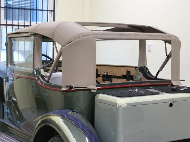 Cabriokapframe Ford A 1929