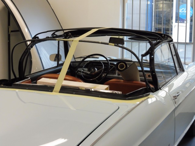 Cabriokapframe Peugeot 404 cabriolet