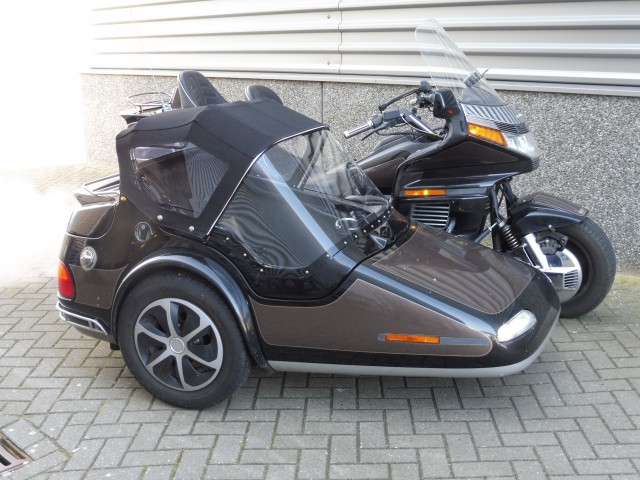 Motorfiets zijspan cabriokap tailormade