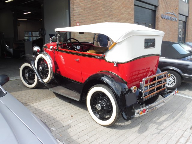 Ford Model Phaeton, 1929, softtop Stayfast HotRod Oyster