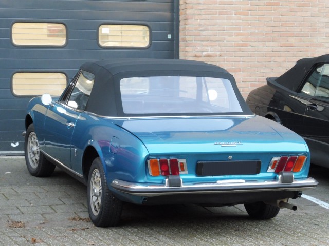 Peugeot 504 cabriolet,  Sonnenland Classic zwart (2)