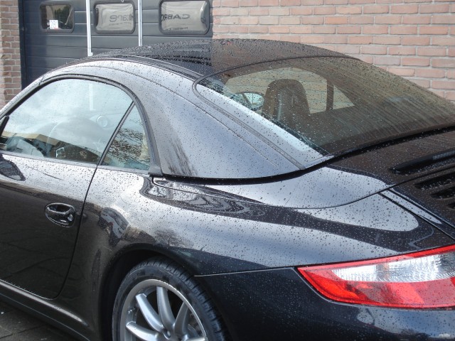 Porsche 997 met hardtop