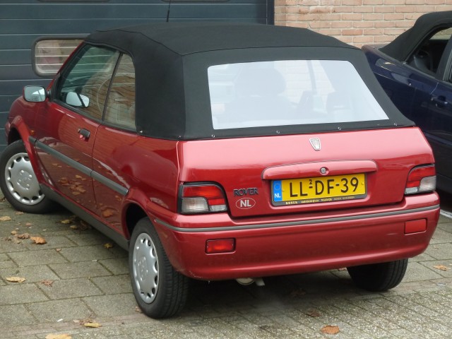 Rover 1-serie, softtop Sonnenland A5 zwart