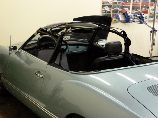 VW Karmann Ghia cabriokapframe