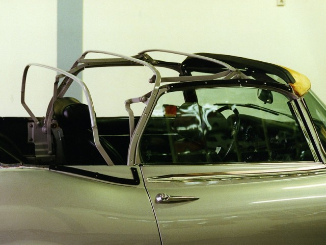 Cabriokapframe Jaguar E-type S3